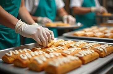 chef preparing dough