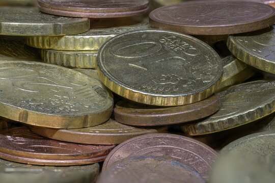 Euro coins