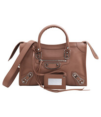 Image of a handbag for fashion on transparent background