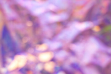 Dreamy purple abstract background with soft light and pastel bokeh for creative projects