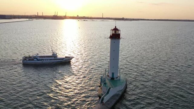 Vorontsov Lighthouse: Sentinel of the Black Sea