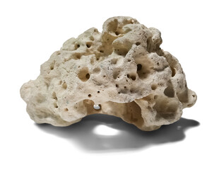 Porous coral rock