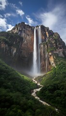 Angel falls venezuela highest waterfall in the world canaima national park south america 