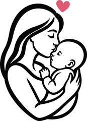 Mothers Love SVG Cut Files for Cricut & Silhouette