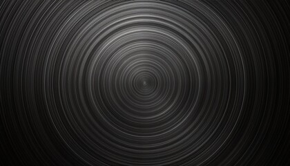 circular brushed dark radial metal texture black steel metallic abstract background