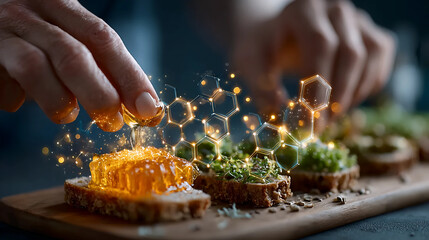 Molecular Cooking with Butter", "Creative Cooking with Molecular Effects", "Butter with Molecular Art Effects