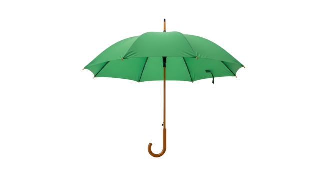 black umbrella isolated on white - Powered by Adobe