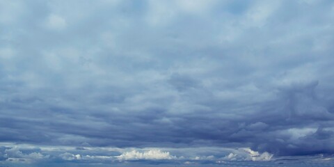 Fototapeta premium A dramatic cloudscape on an overcast day. Dramatic sky, cloudscape.