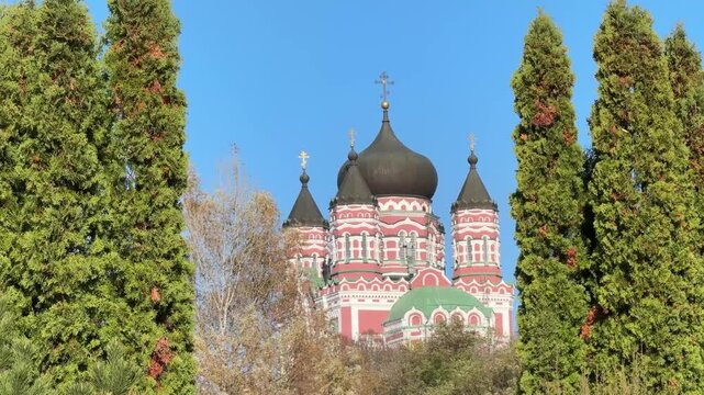 Kyiv Ukraine St. Panteleimon's Convent of Kiev Diocese of Ukrainian Orthodox Church.