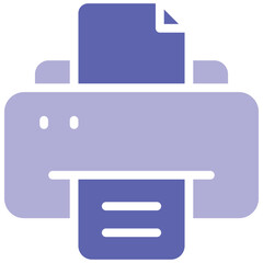 Printer Icon Vector Stock Illustration