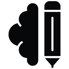 Creativity Icon Vector Stock Illustration