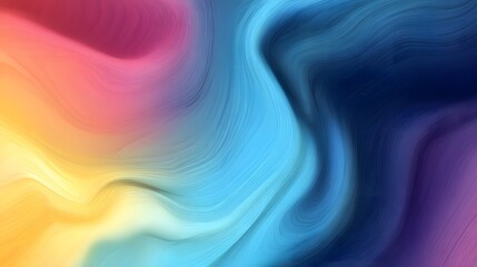 Obraz premium Minimalist abstract gradient background with soft colors blending. Smooth color transitions form a flowing abstract landscape. Artistic fluid abstract background.