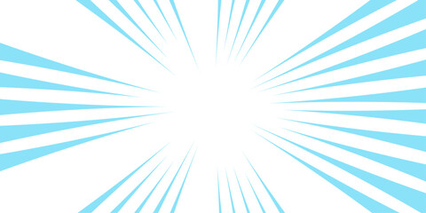 Comic book explosion lines wallpaper. Radial speed lines sunburst. Speed lines Flying particles Seamless pattern. Blue white patterns background. Radial green background with sun rays.