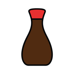 Stone wishing well with bucket and plants in countryside garden scene