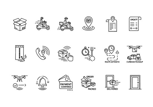 Kitchen Workflow Icons