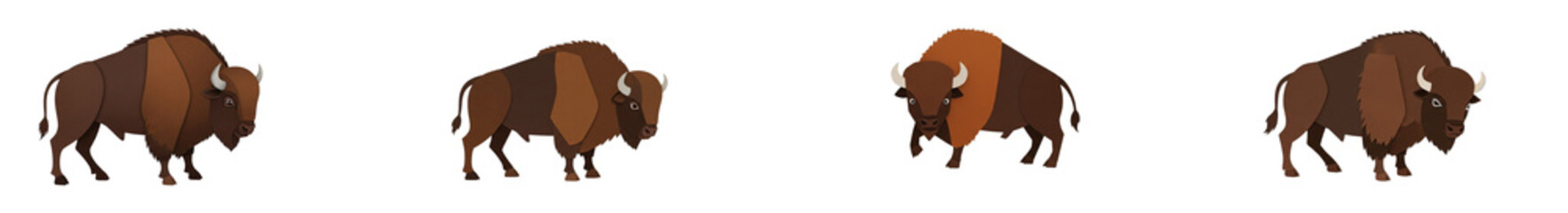 bison applique paper