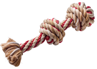 rope on a white background