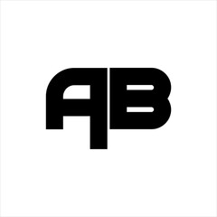 AB Letter Logo Design