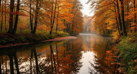 Obraz premium autumn in the woods