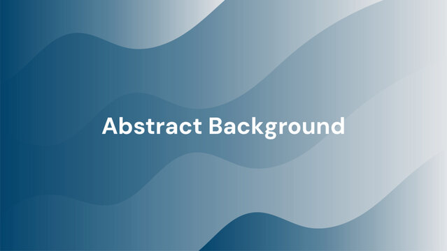 Modern abstract blue wave background design offers a clean, professional aesthetic for dynamic business presentations and web design.