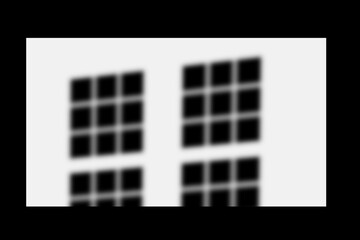 Window light and palm leaf shadows on wall abstract blurred shadow overlay collection