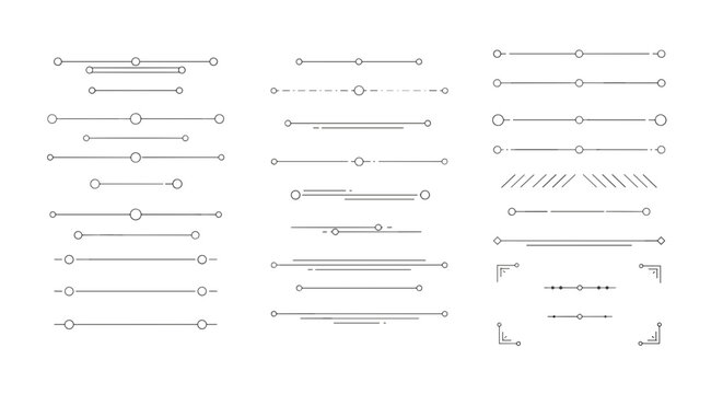 Geometric Dividers: A collection of meticulously crafted geometric dividers and design elements, offering versatility for creative projects and enhancing the visual appeal.