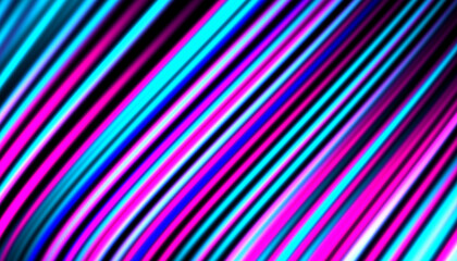 Obraz premium Vibrant Blue Pink Gradient Background Diagonal Lines Poster Cover.