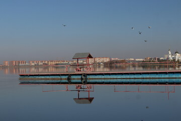 fishing boats in the harbor