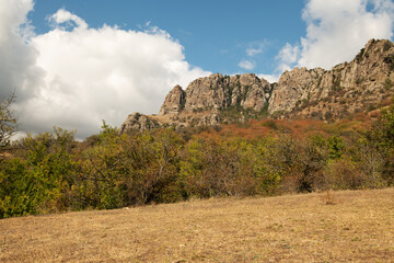 mountain Demerjy at sunny day, Crimea, Russia