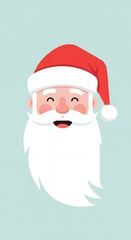 Happy christmas 2025, Christmas wallpaper/background with cute illustration of christmas themed elements