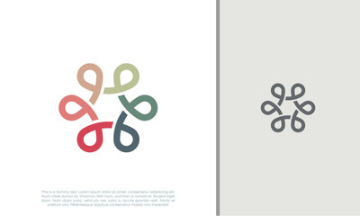 Global Community Logo Icon Elements Template. Community human Logo template vector. Community health care. Abstract Community logo