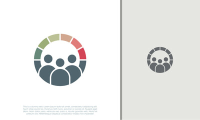 Global Community Logo Icon Elements Template. Community human Logo template vector. Community health care. Abstract Community logo