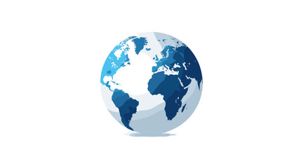Globe world icon vector