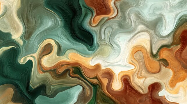 natural flowing textured paint abstract