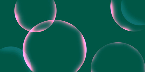 abstract background with bubbles