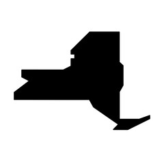 New York city map icon vector illustration