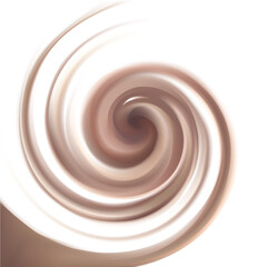 Soft wonderful mix light color curvy eddy ripple luxury graphic line 3d art design style icon sign symbol. Sweet yummy ecru volute fluid smooth choco sauce surface glow milky white border text space