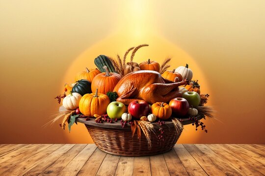 Thanksgiving Wallpaper, Thanksgiving Background, Festive Thanksgiving Digital Paper, Abstract Thanksgiving Background, Autumn Fall Background