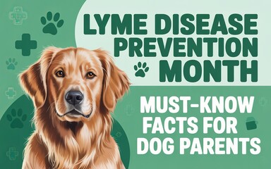 Beautiful poster celebrating canine lymphoma awareness and prevention.