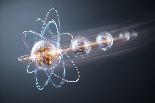 Atom- und Molek&uuml;lstruktur &ndash; Konzeptdarstellung f&uuml;r Physik, Chemie und Quantenforschung