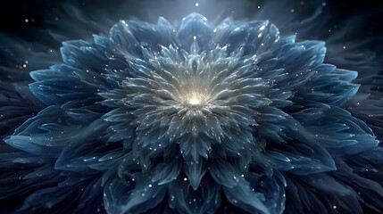 Gorgeous abstract flower petals high resolution image