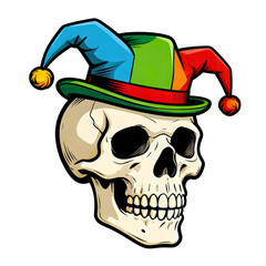 UN TESCHIO PAGLIACCIO 