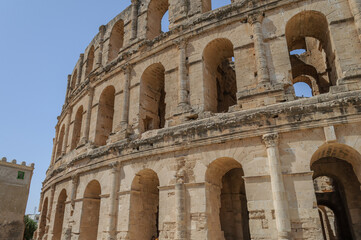 Fototapeta premium El Jem Roman Amphitheater (Amphitheater of Thysdrus), Tunisia