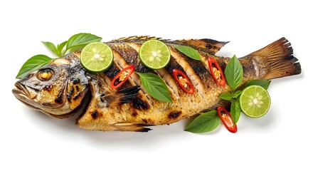 Grilled Fish with Lime and Chili