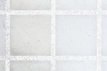 Light concrete grid seams, square pattern, minimalist background