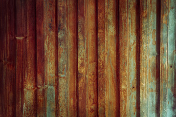 Rusty vertical metal pattern industrial grunge