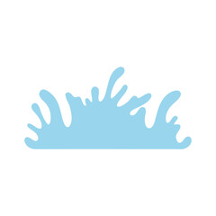 Obraz premium water splash vector