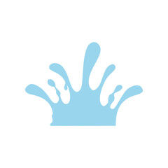 water splash vector