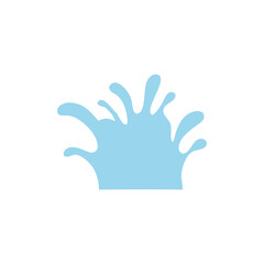 water splash vector