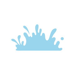 water splash vector